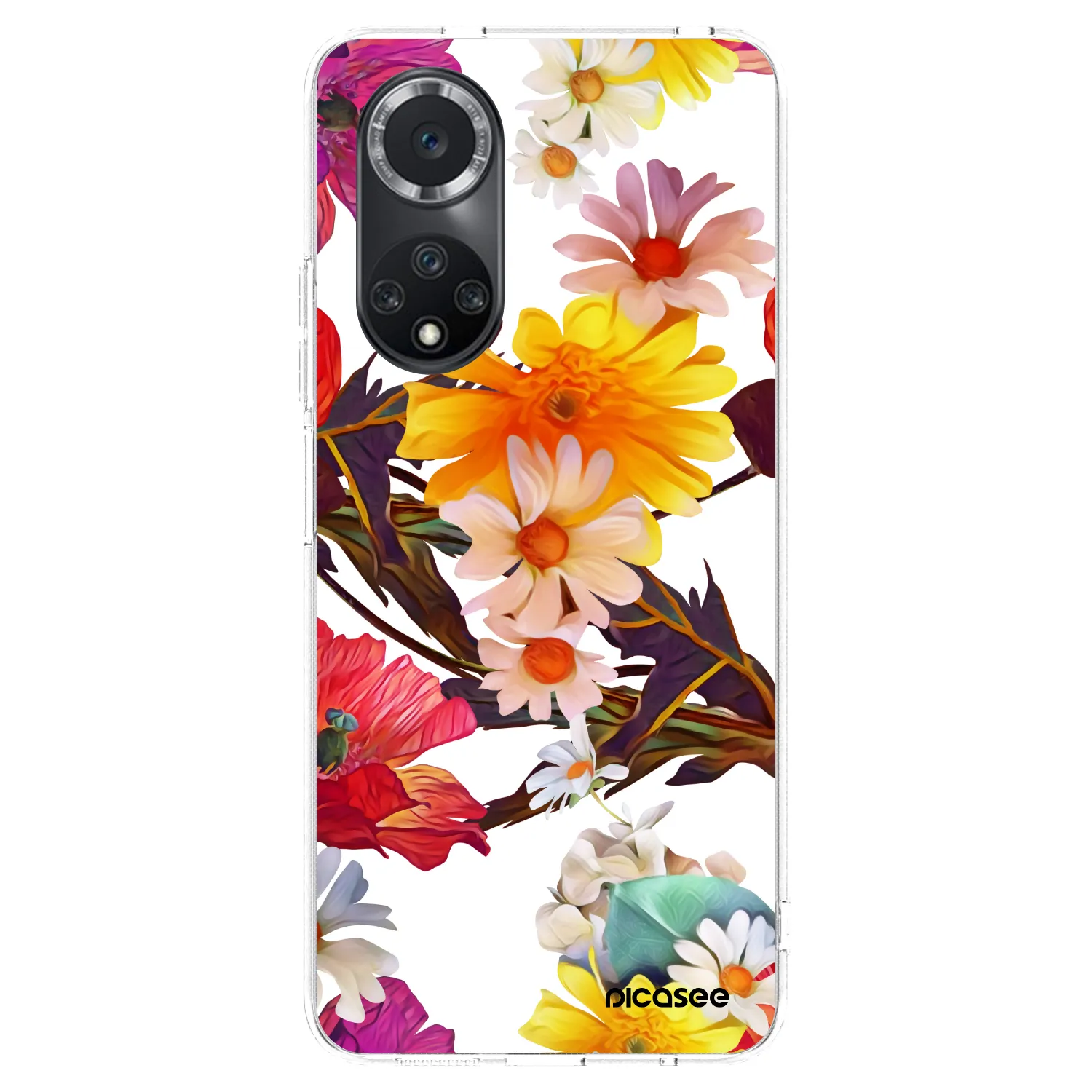Picasee silikonowe przeźroczyste etui na Huawei Nova 9 SE - Meadow