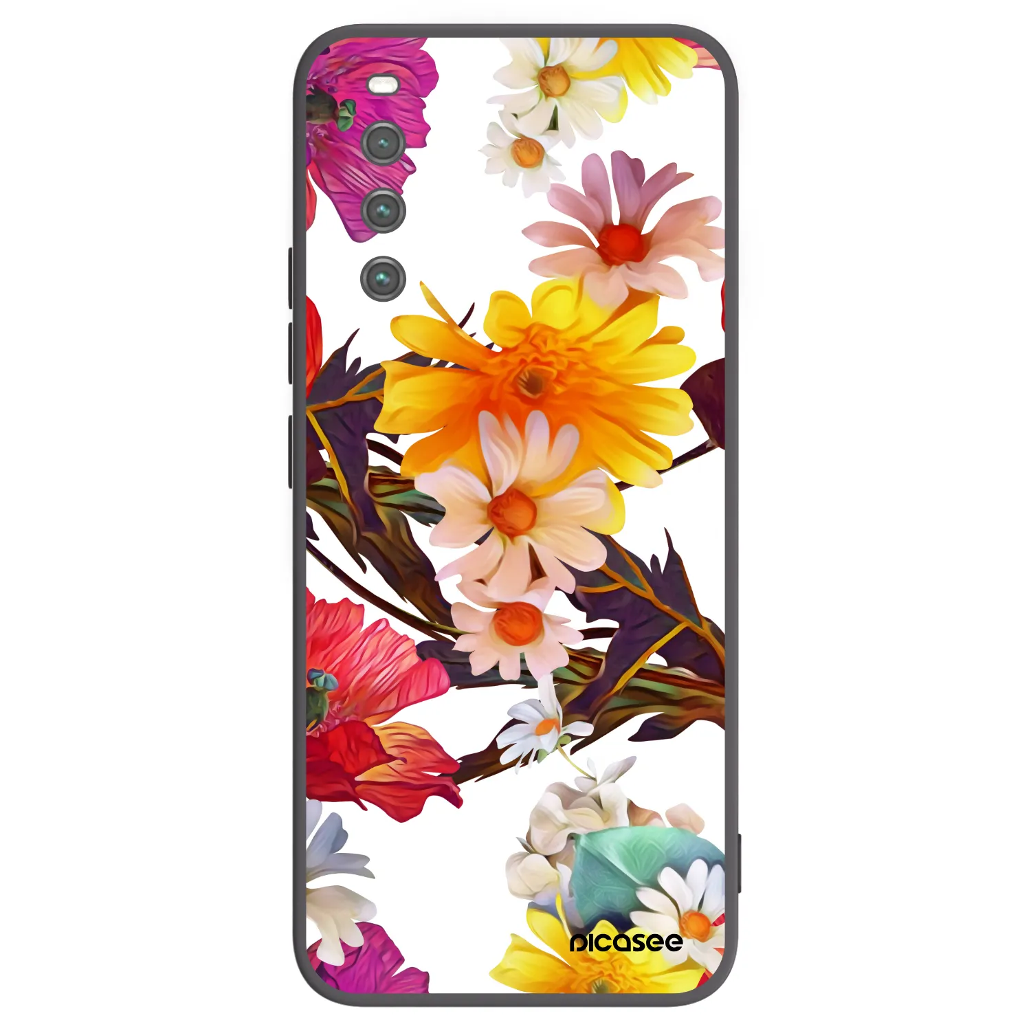 Picasee silikonowe czarne etui na Sony Xperia 10 IV 5G - Meadow