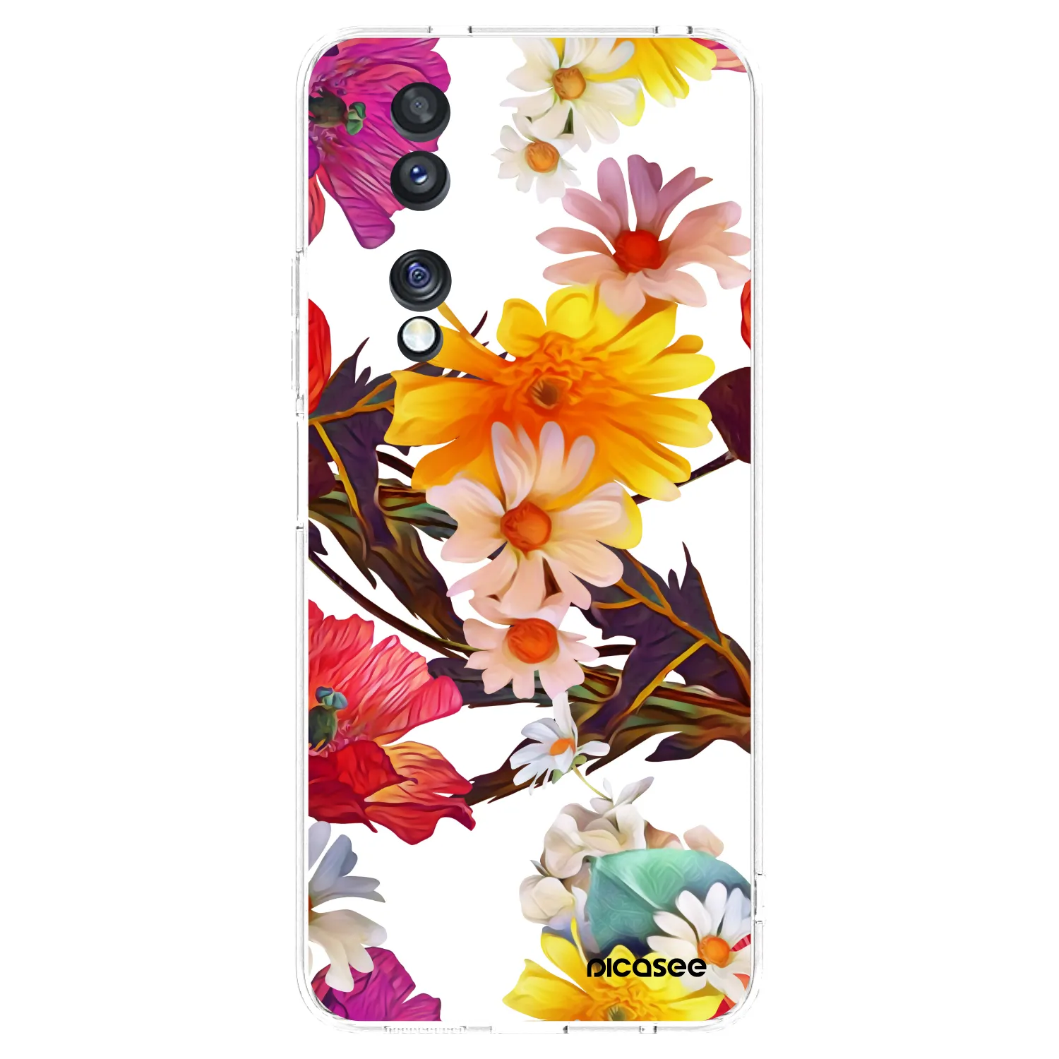 Picasee silikonowe przeźroczyste etui na Honor 70 - Meadow