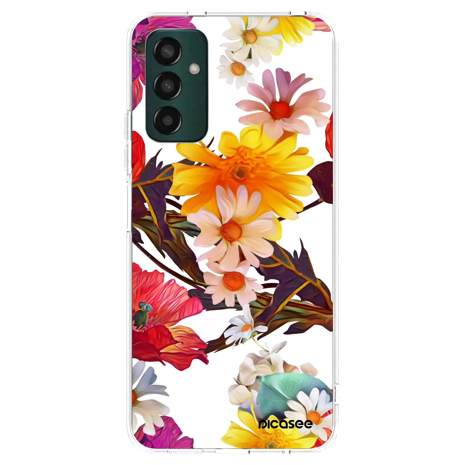 Picasee silikonowe przeźroczyste etui na Samsung Galaxy M23 5G - Meadow