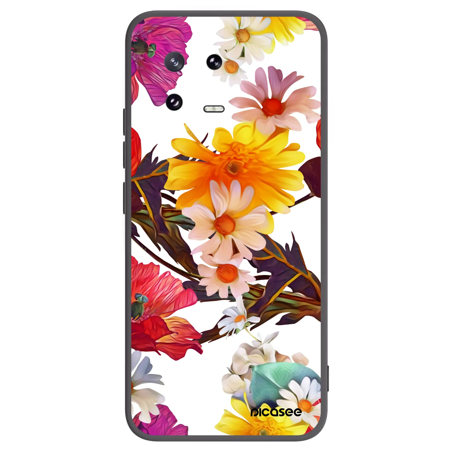 Picasee silikonowe czarne etui na Xiaomi 13 Pro - Meadow