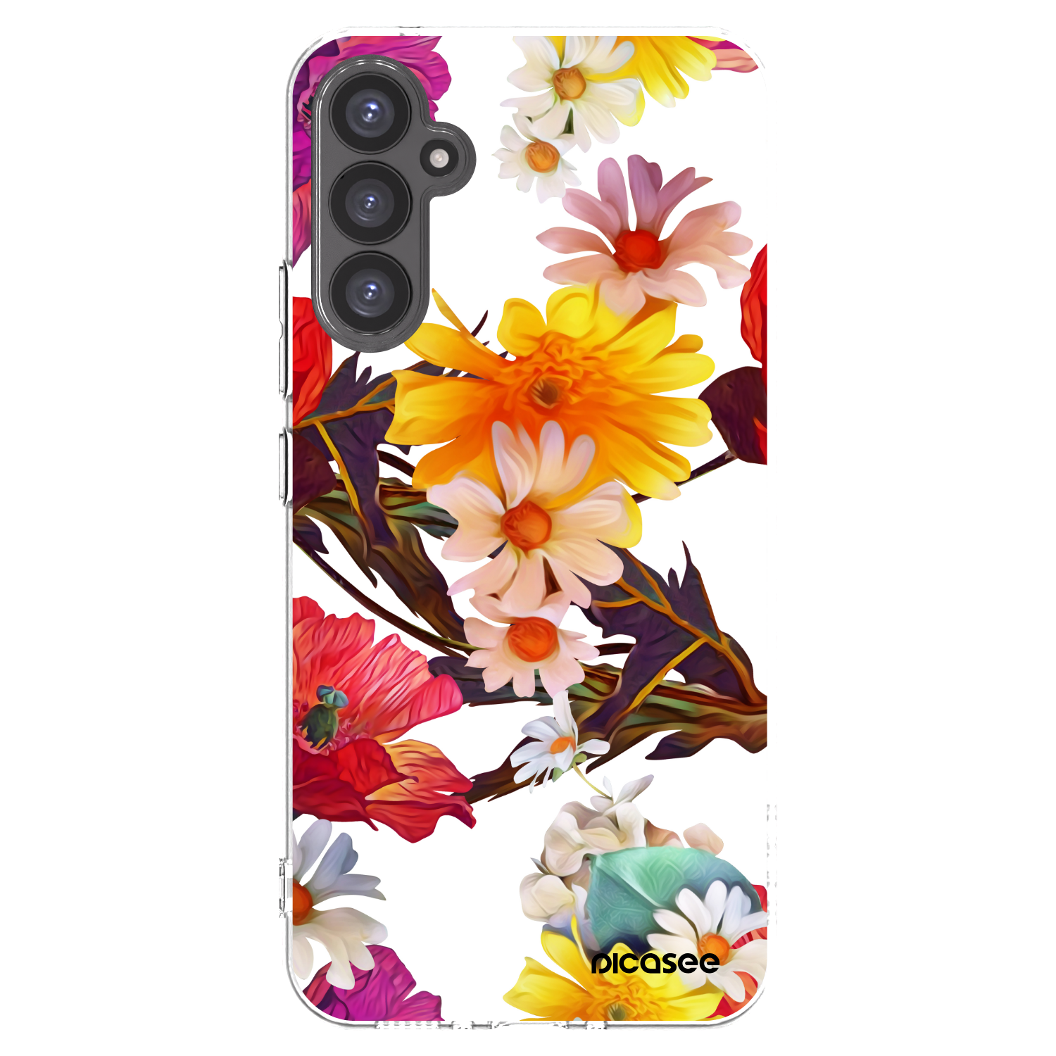 Picasee silikonowe przeźroczyste etui na Samsung Galaxy A34 5G A346B - Meadow