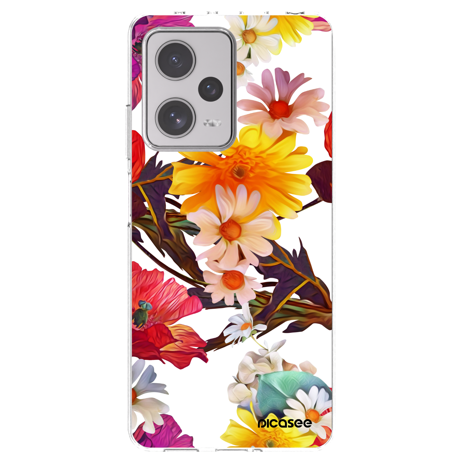 Picasee silikonowe przeźroczyste etui na Xiaomi Redmi Note 12 Pro+ 5G - Meadow