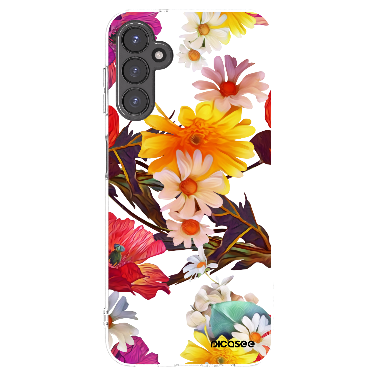 Picasee silikonowe przeźroczyste etui na Samsung Galaxy A14 4G A145R - Meadow