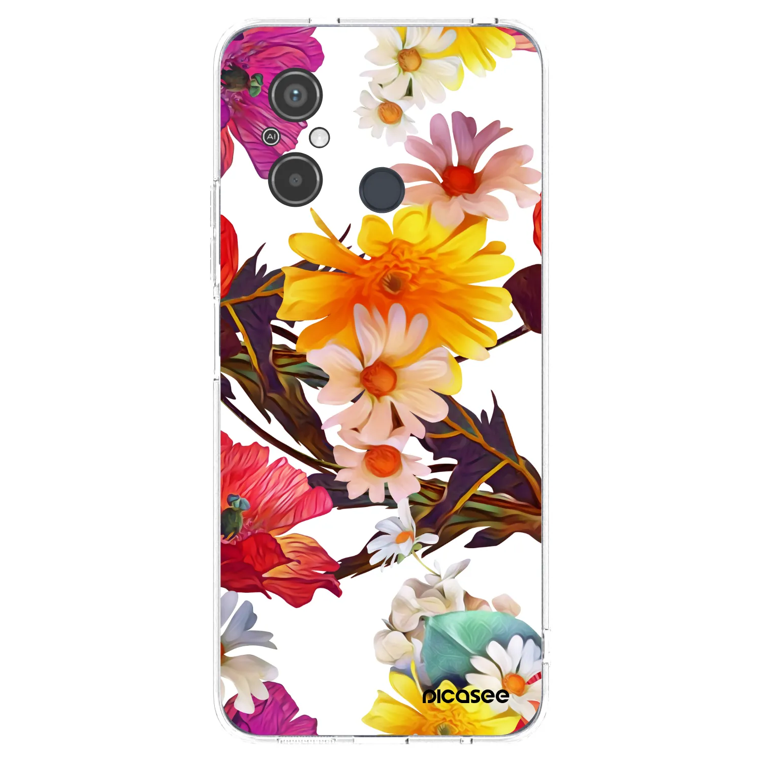 Picasee silikonowe przeźroczyste etui na Xiaomi Redmi 12C - Meadow
