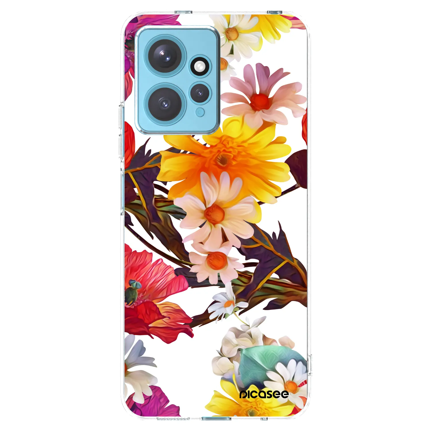 Picasee silikonowe przeźroczyste etui na Xiaomi Redmi Note 12 4G - Meadow