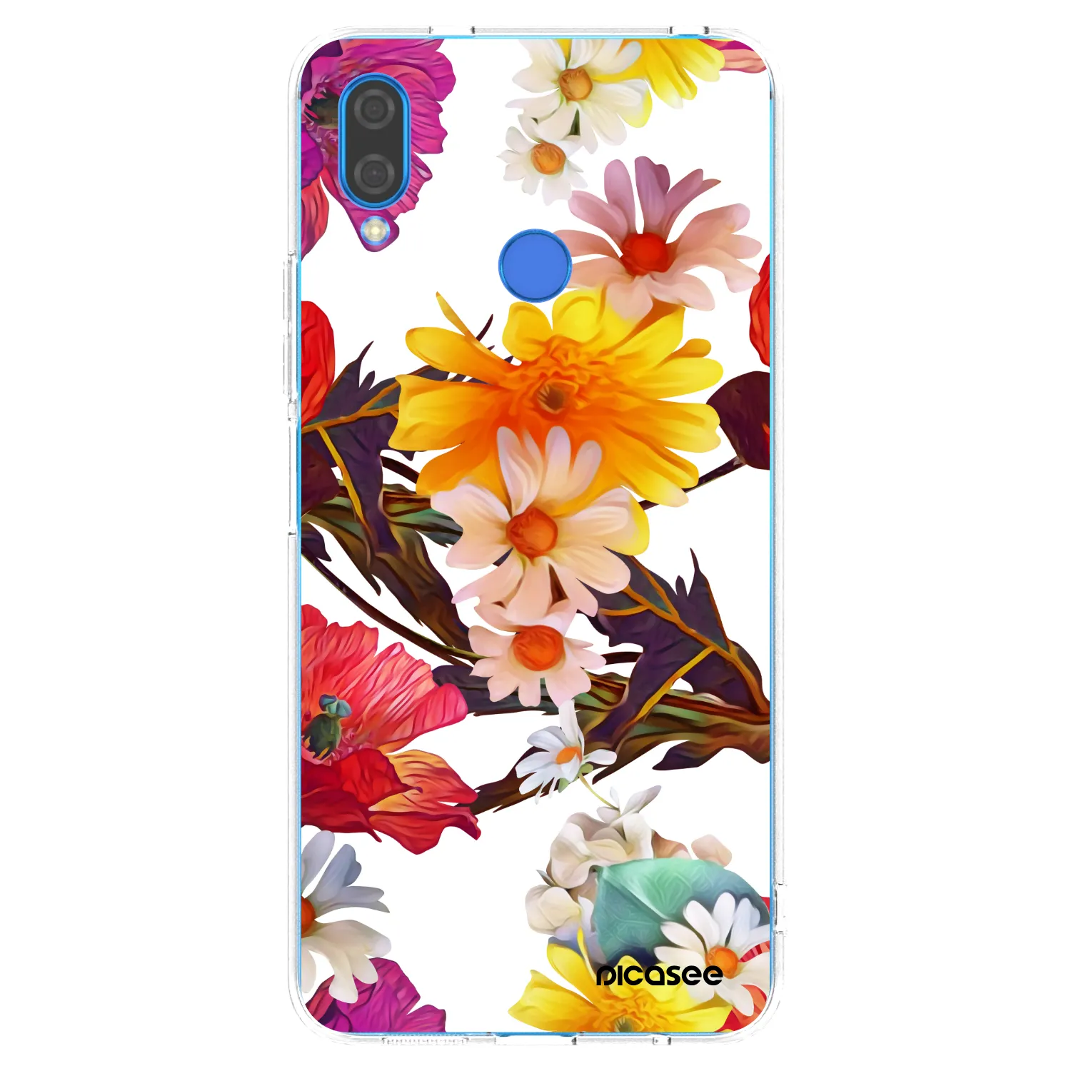 Picasee silikonowe przeźroczyste etui na Huawei Nova 3i - Meadow