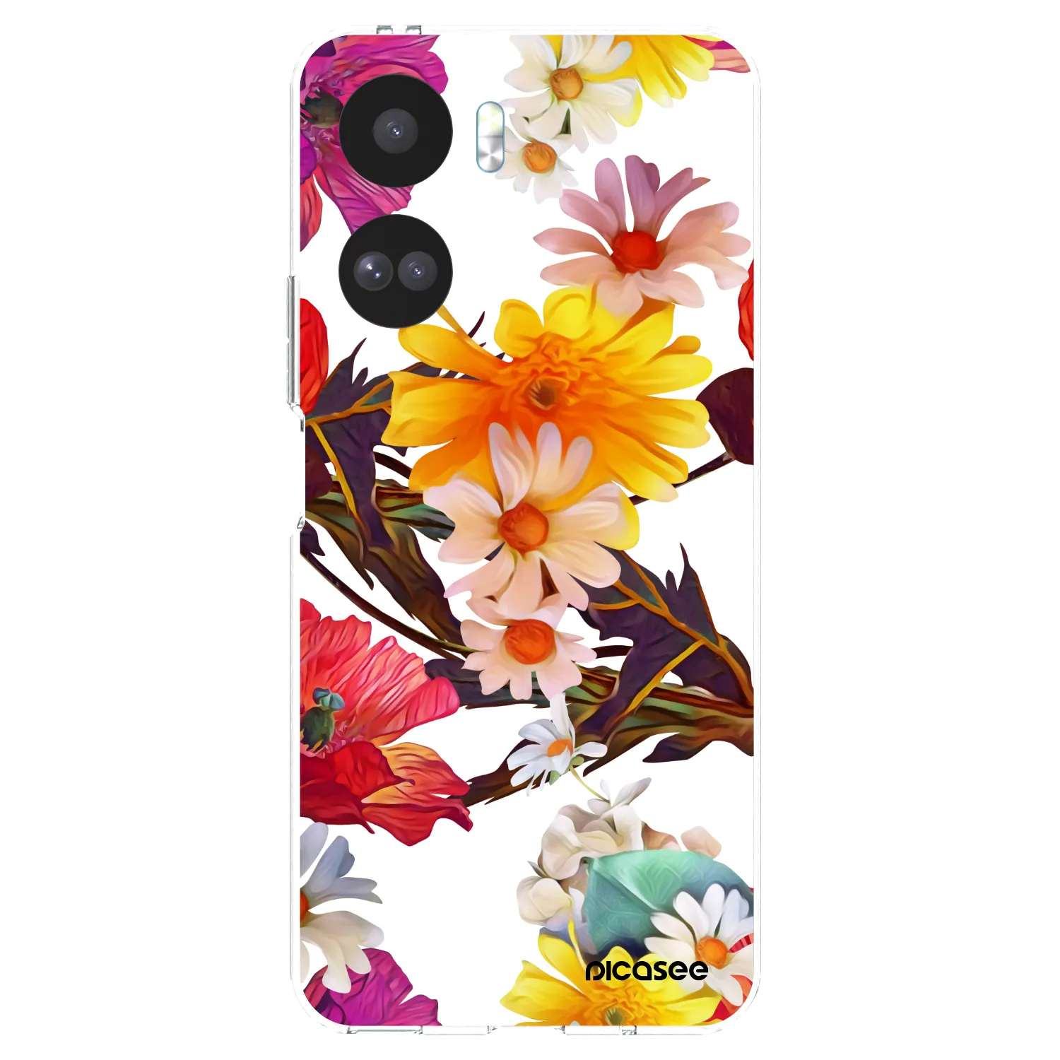 Picasee silikonowe przeźroczyste etui na Honor 90 Lite 5G - Meadow