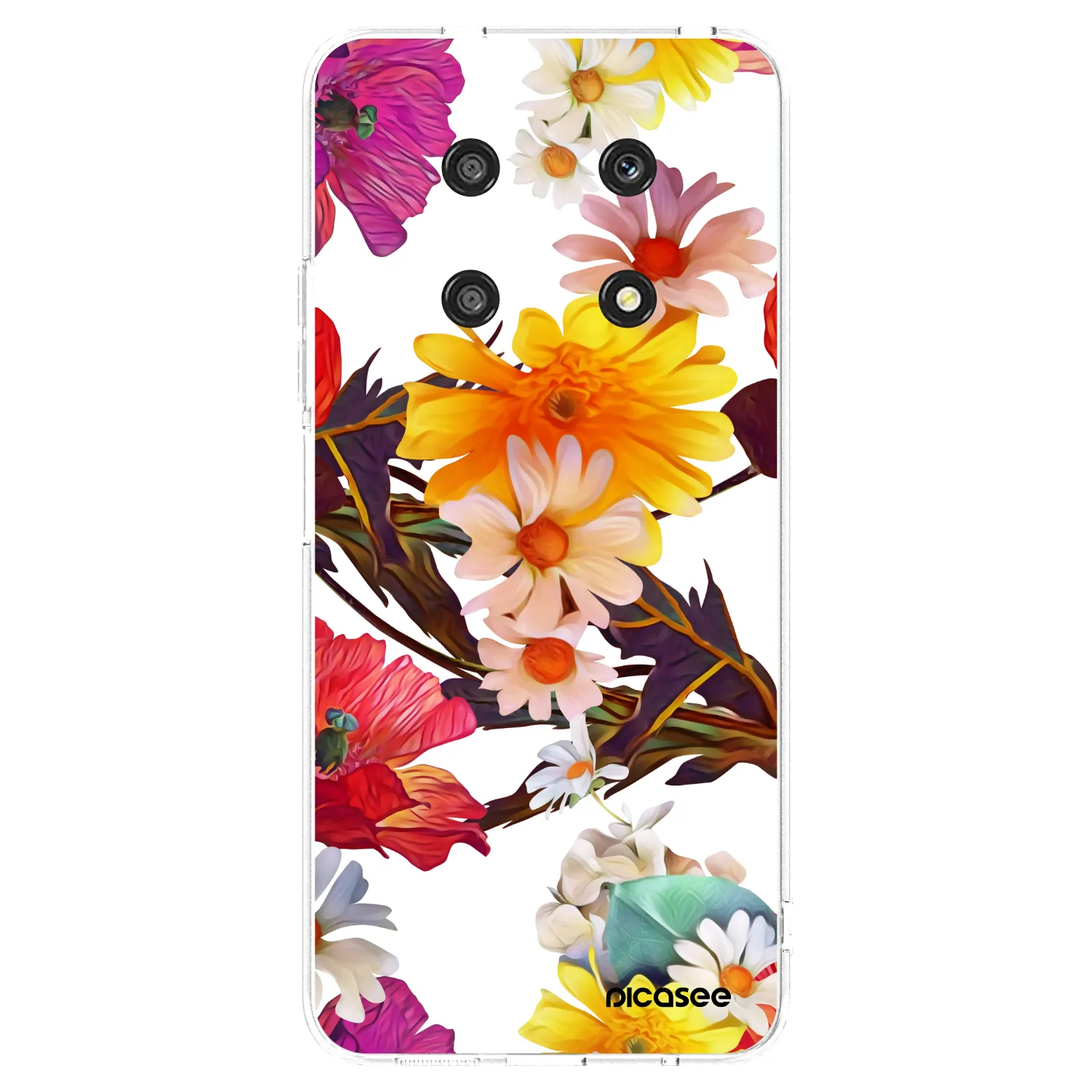 Picasee silikonowe przeźroczyste etui na Honor Magic4 Lite 5G - Meadow
