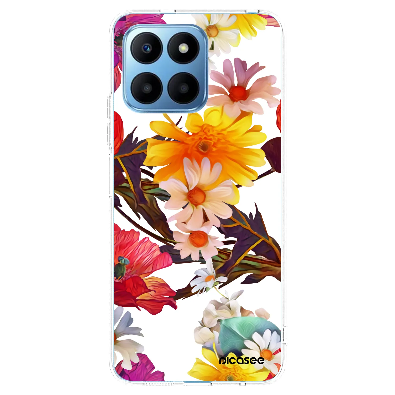 Picasee silikonowe przeźroczyste etui na Honor 70 Lite - Meadow