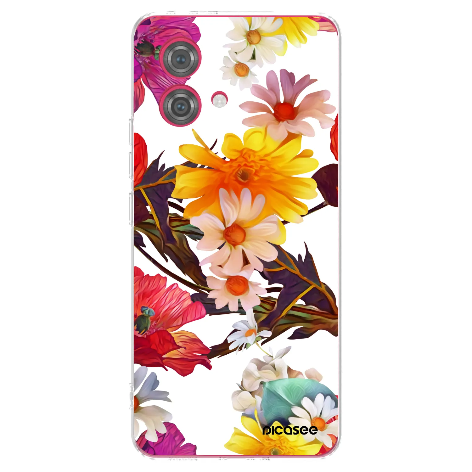 Picasee silikonowe przeźroczyste etui na Motorola Moto G84 5G - Meadow