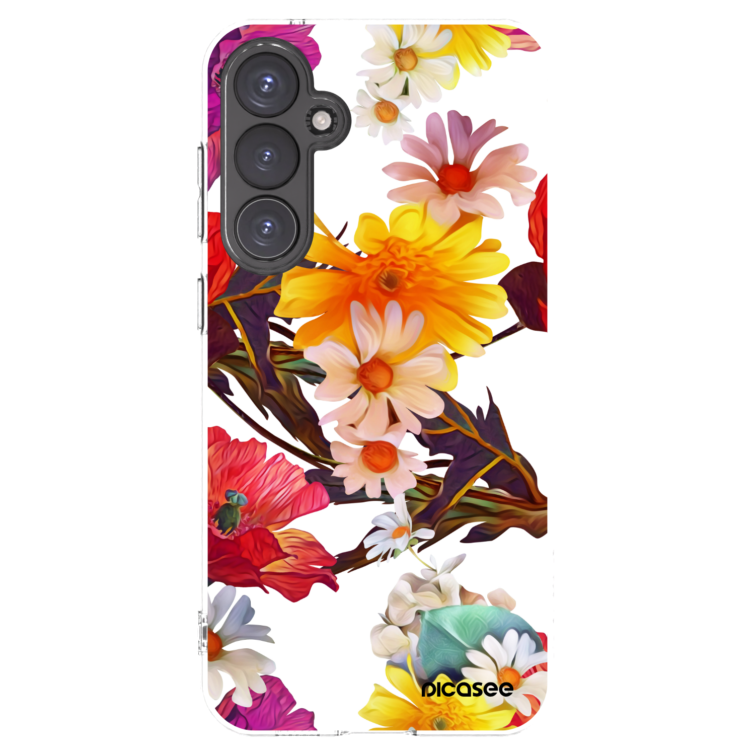 Picasee silikonowe przeźroczyste etui na Samsung Galaxy S23 FE S711B - Meadow