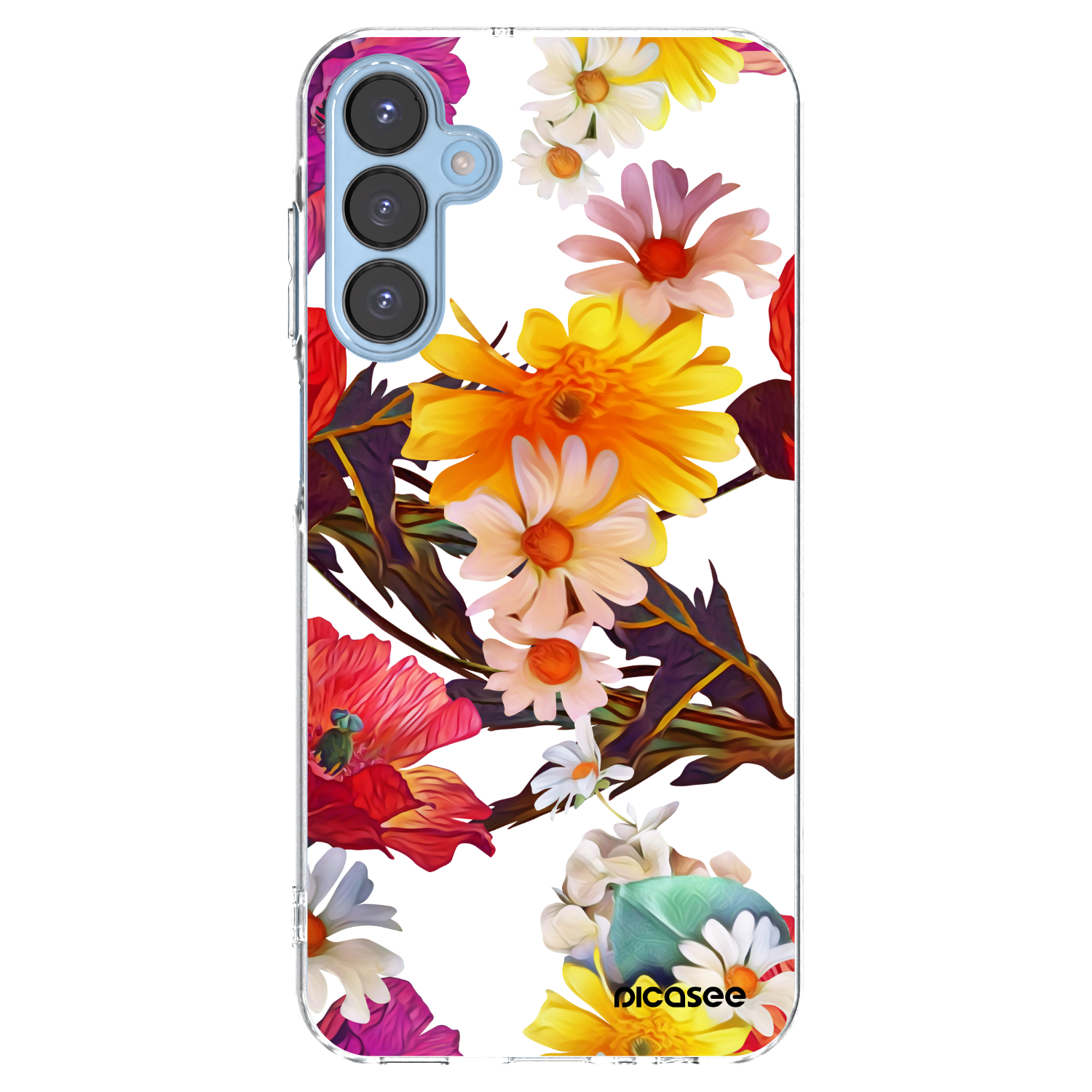 Picasee silikonowe przeźroczyste etui na Samsung Galaxy A15 A156B 5G - Meadow