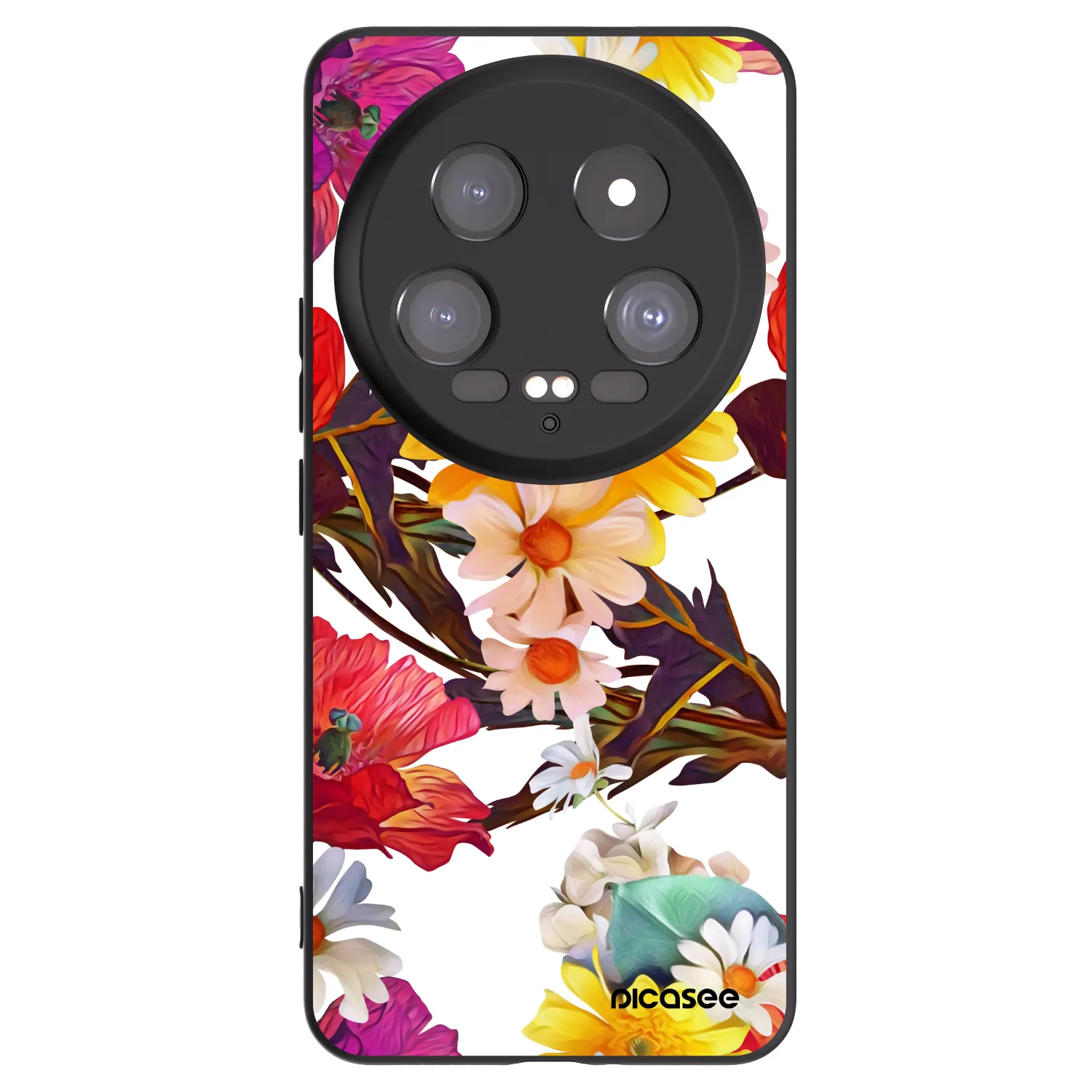 Picasee silikonowe czarne etui na Xiaomi 14 Ultra - Meadow