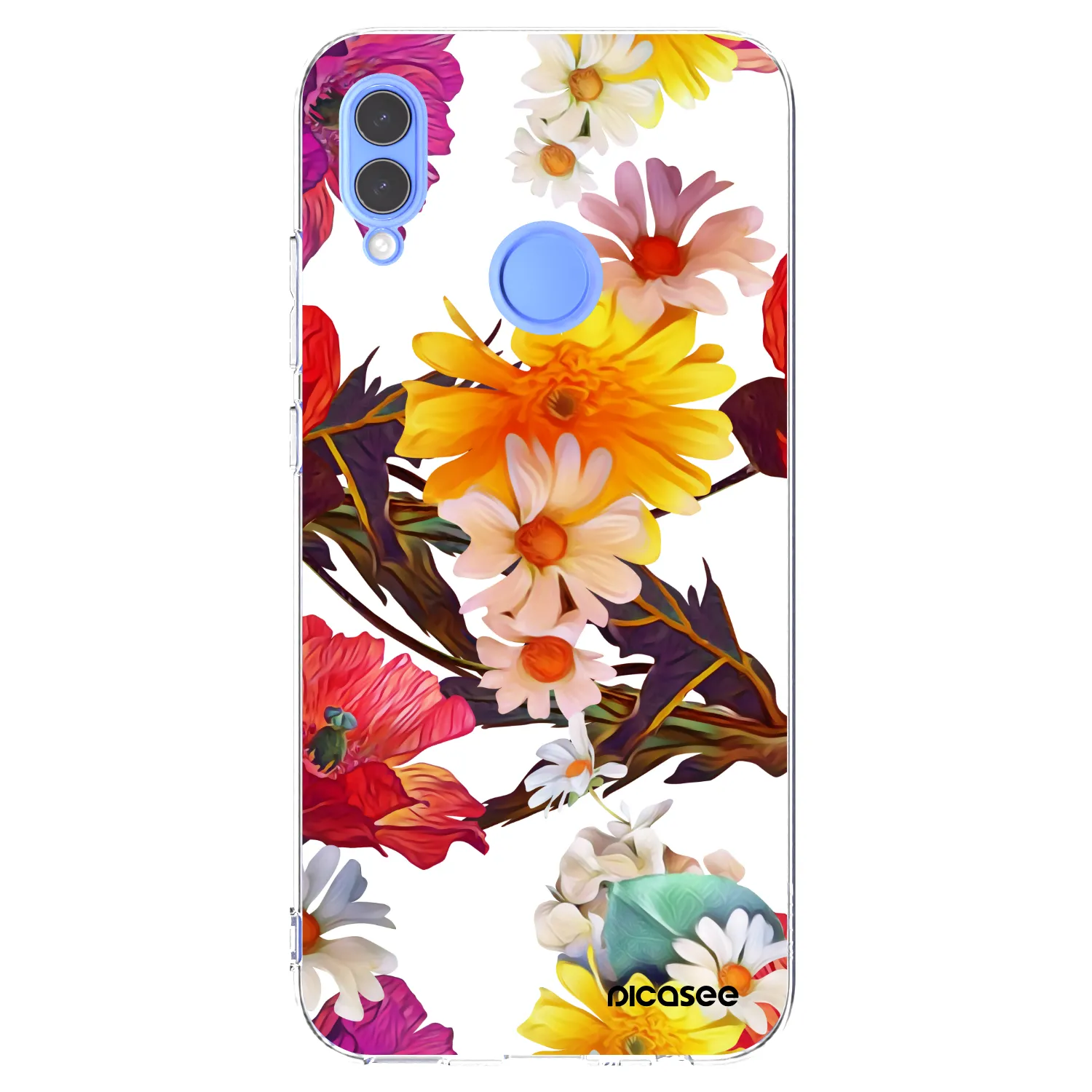 Picasee silikonowe przeźroczyste etui na Huawei P Smart 2019 - Meadow