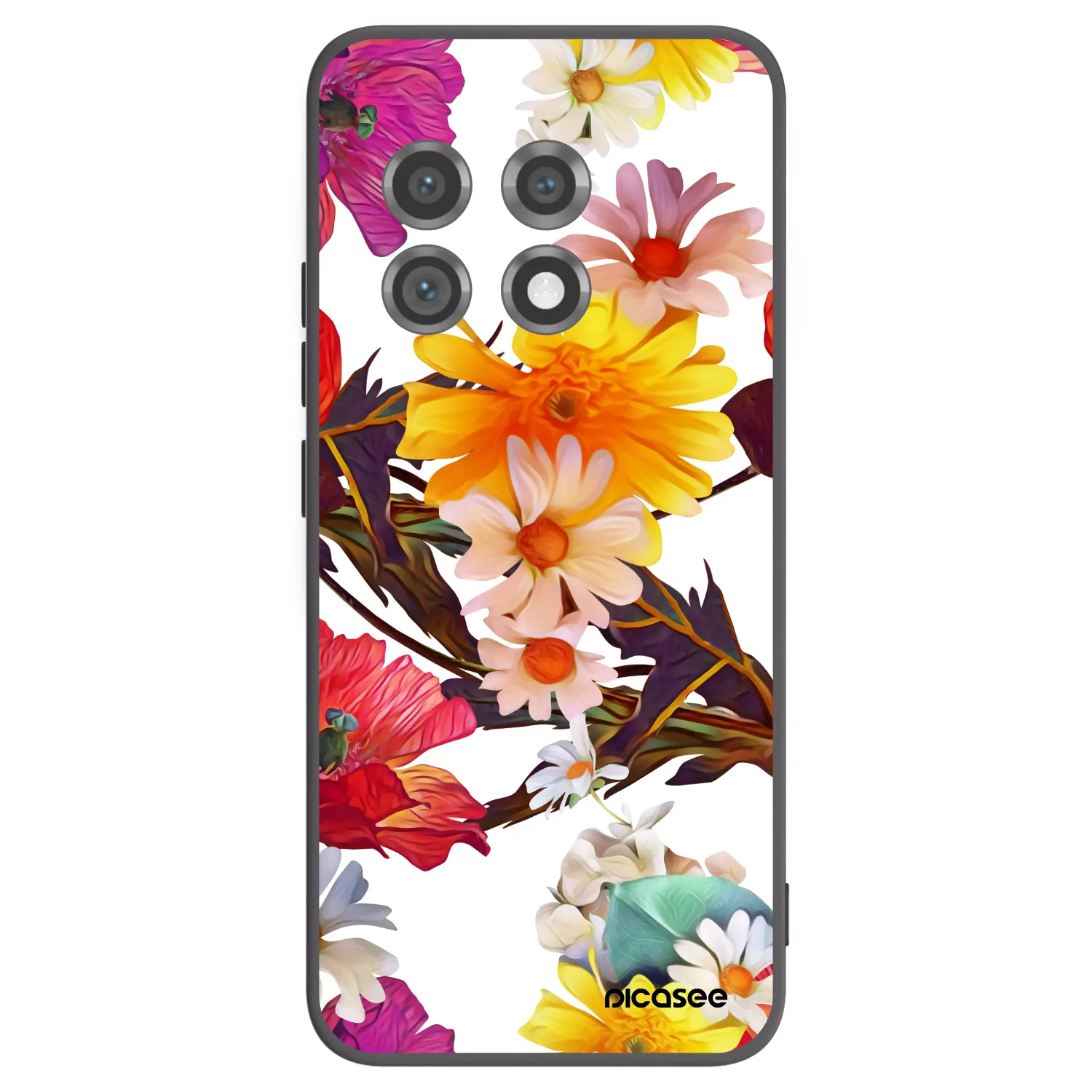 Picasee silikonowe czarne etui na OnePlus 11 5G - Meadow