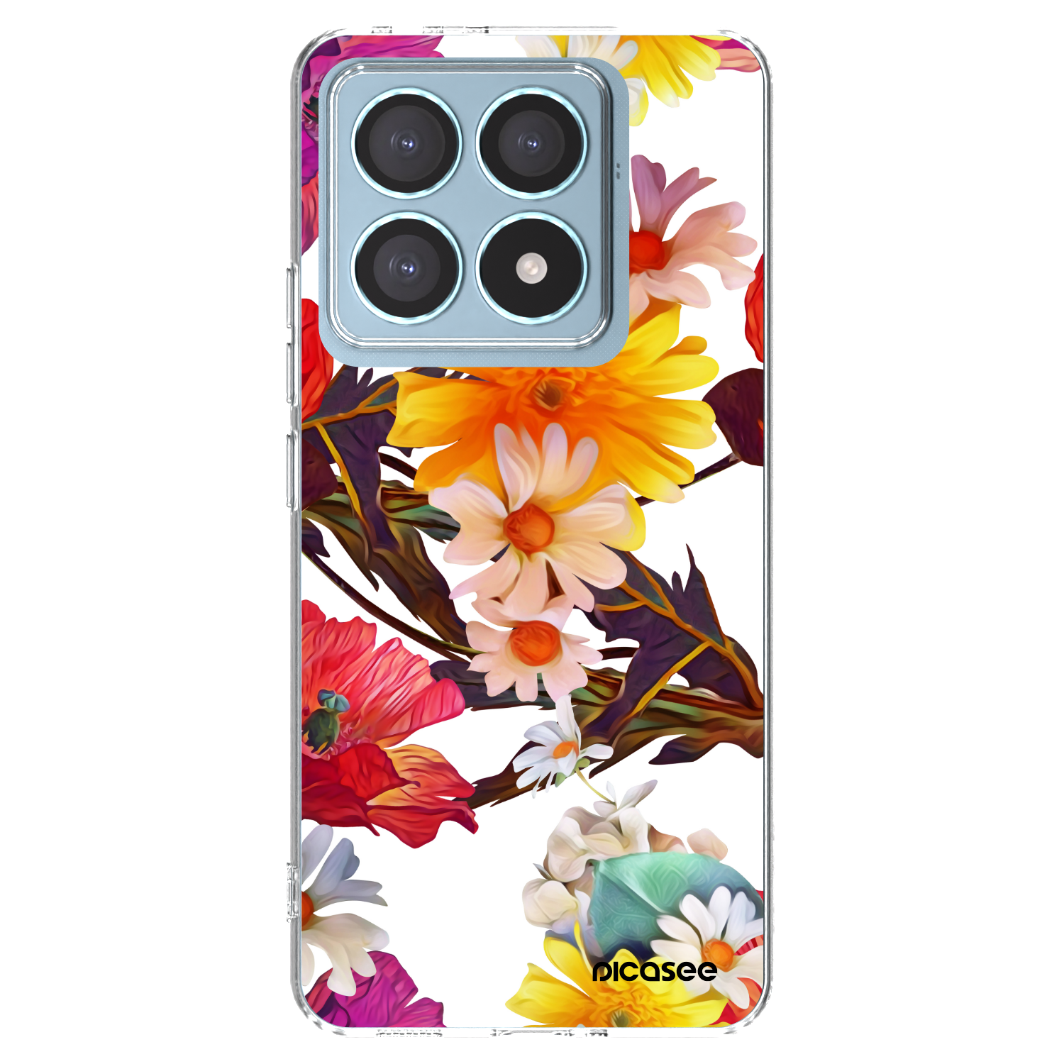 Picasee silikonowe przeźroczyste etui na Xiaomi 14T Pro - Meadow