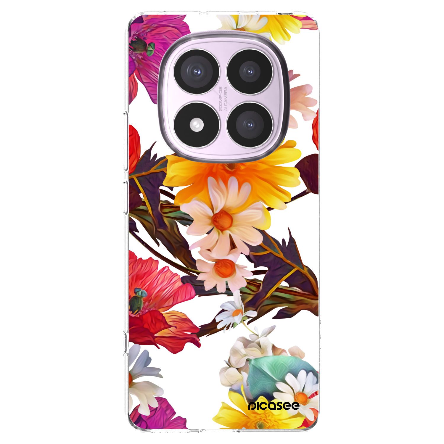 Picasee silikonowe przeźroczyste etui na Xiaomi Redmi Note 14 Pro 4G - Meadow