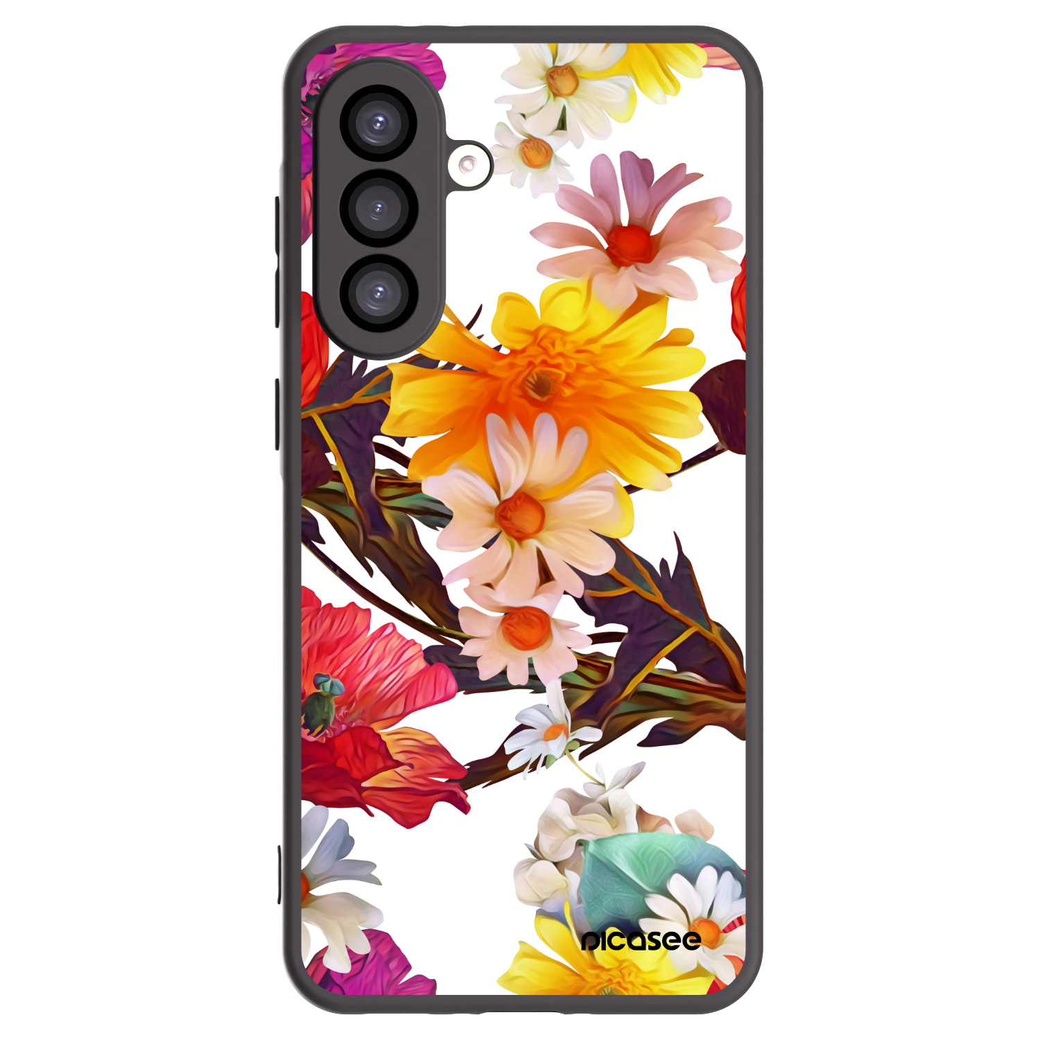 Picasee silikonowe czarne etui na Samsung Galaxy A26 5G A266B - Meadow