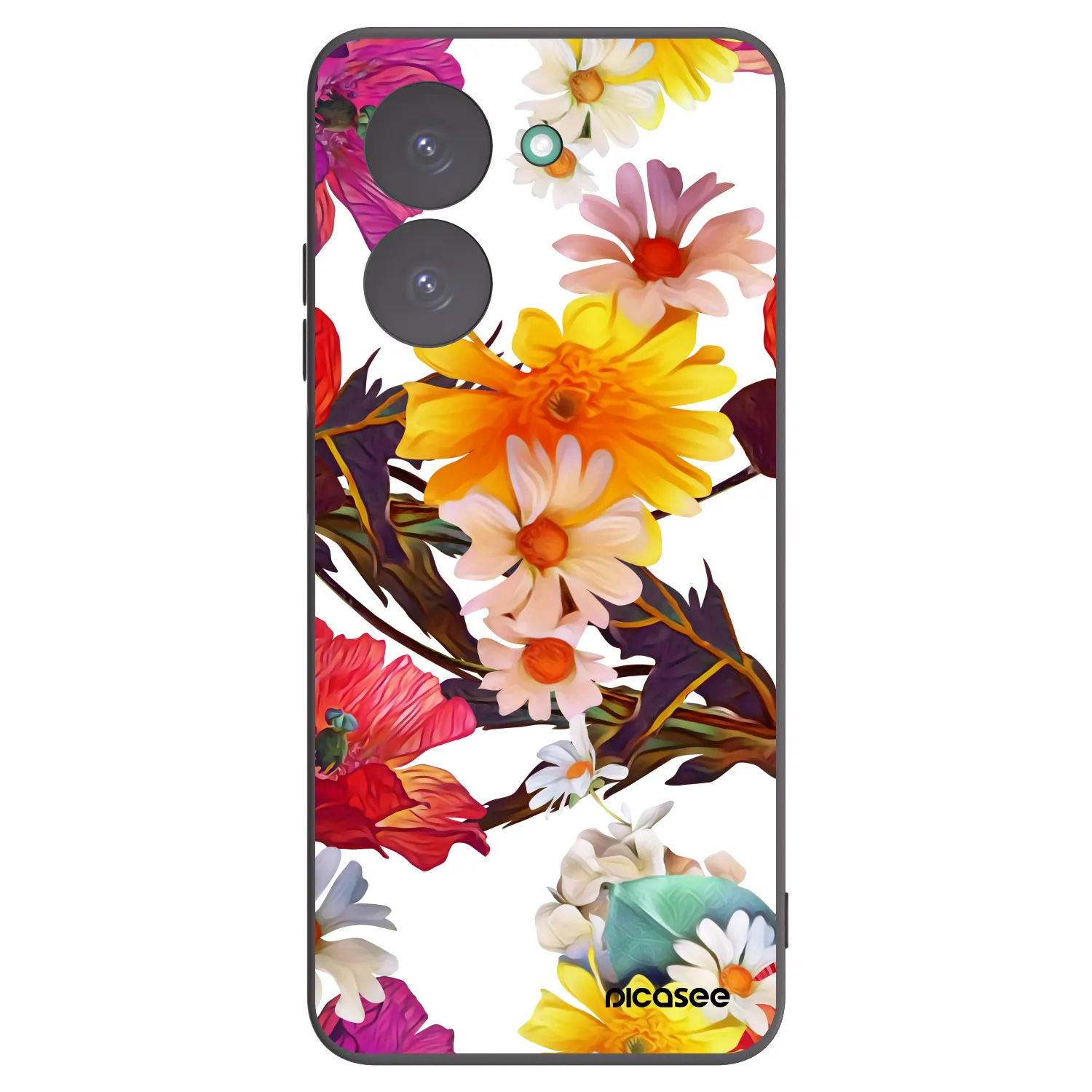Picasee silikonowe czarne etui na Xiaomi Redmi A5 - Meadow