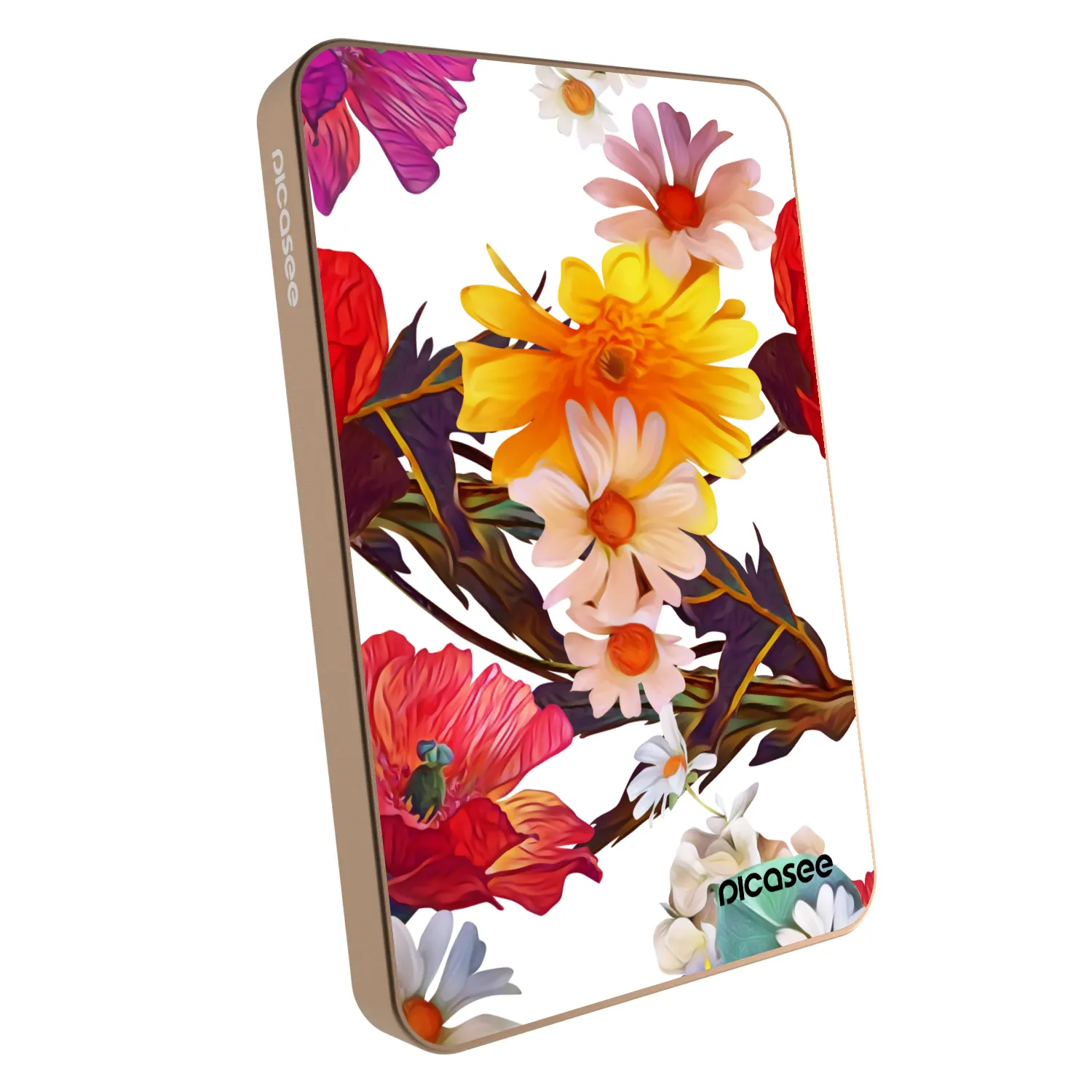 Picasee Powerbank z MagSafe 5 000 mAh Złoty - Meadow