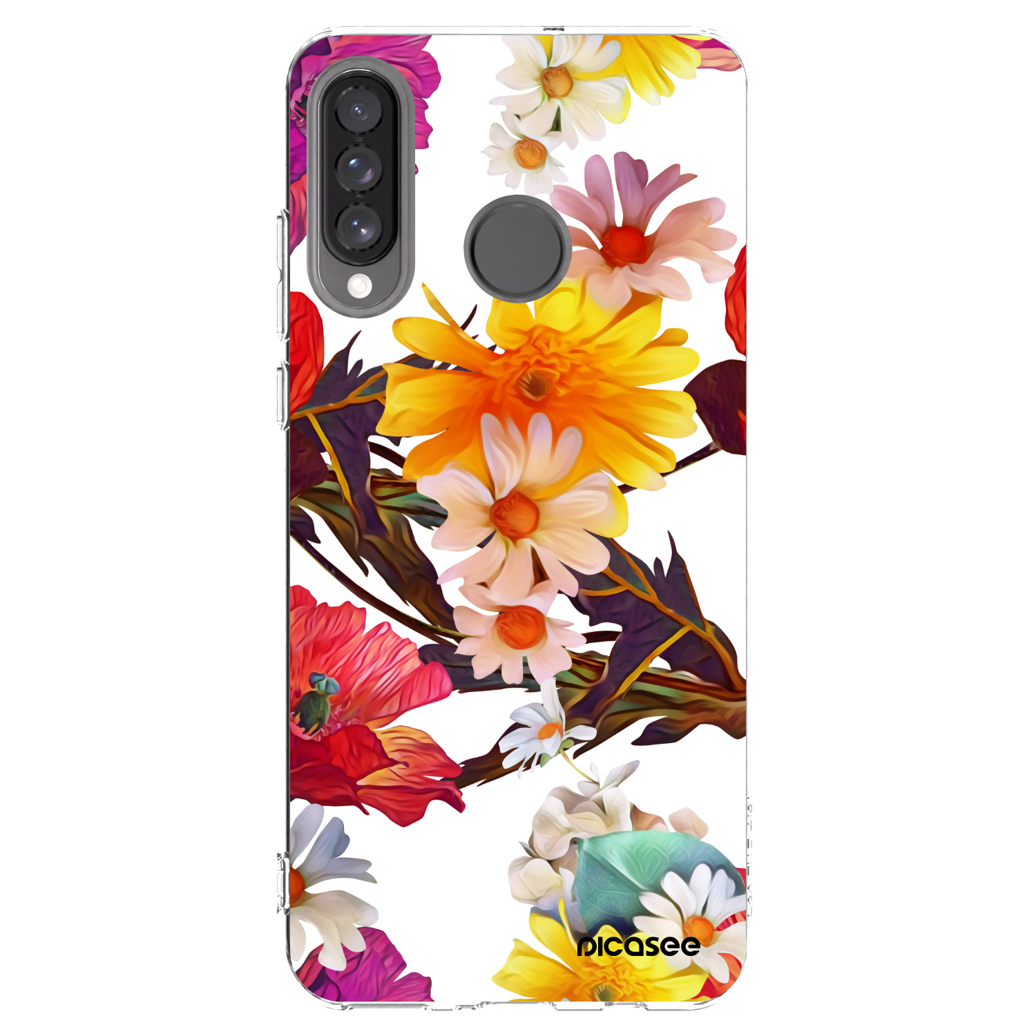 Picasee silikonowe przeźroczyste etui na Huawei P30 Lite - Meadow