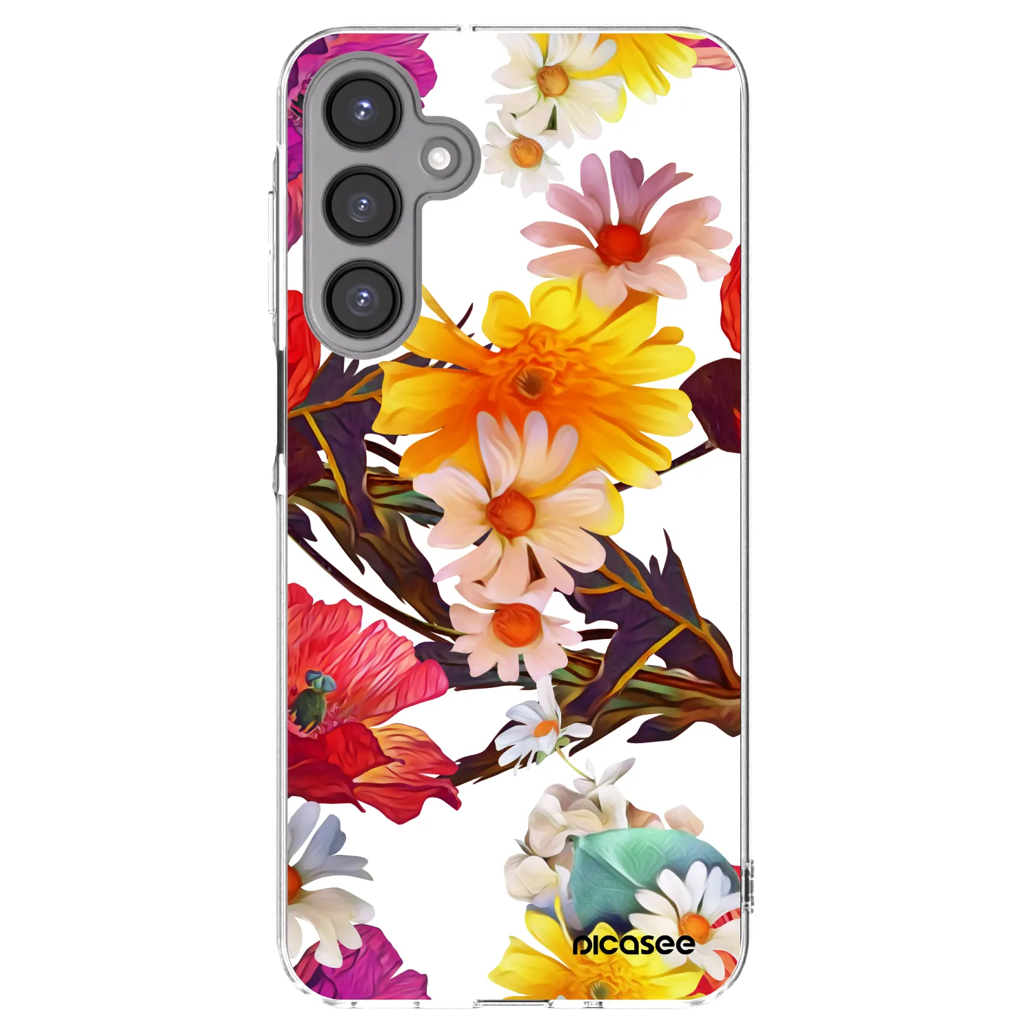 Picasee silikonowe przeźroczyste etui na Samsung Galaxy A16 4G - Meadow