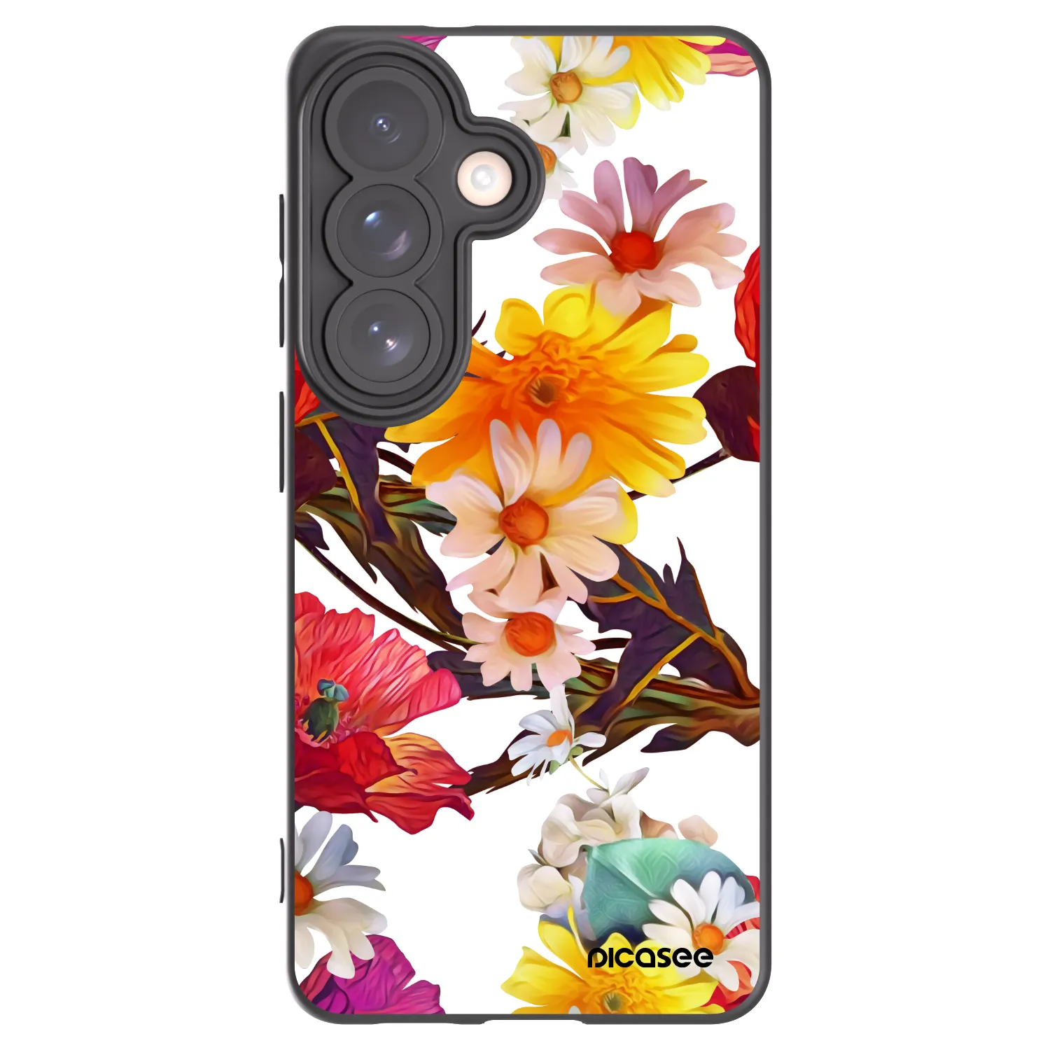 Picasee silikonowe czarne etui na Samsung Galaxy S26 - Meadow