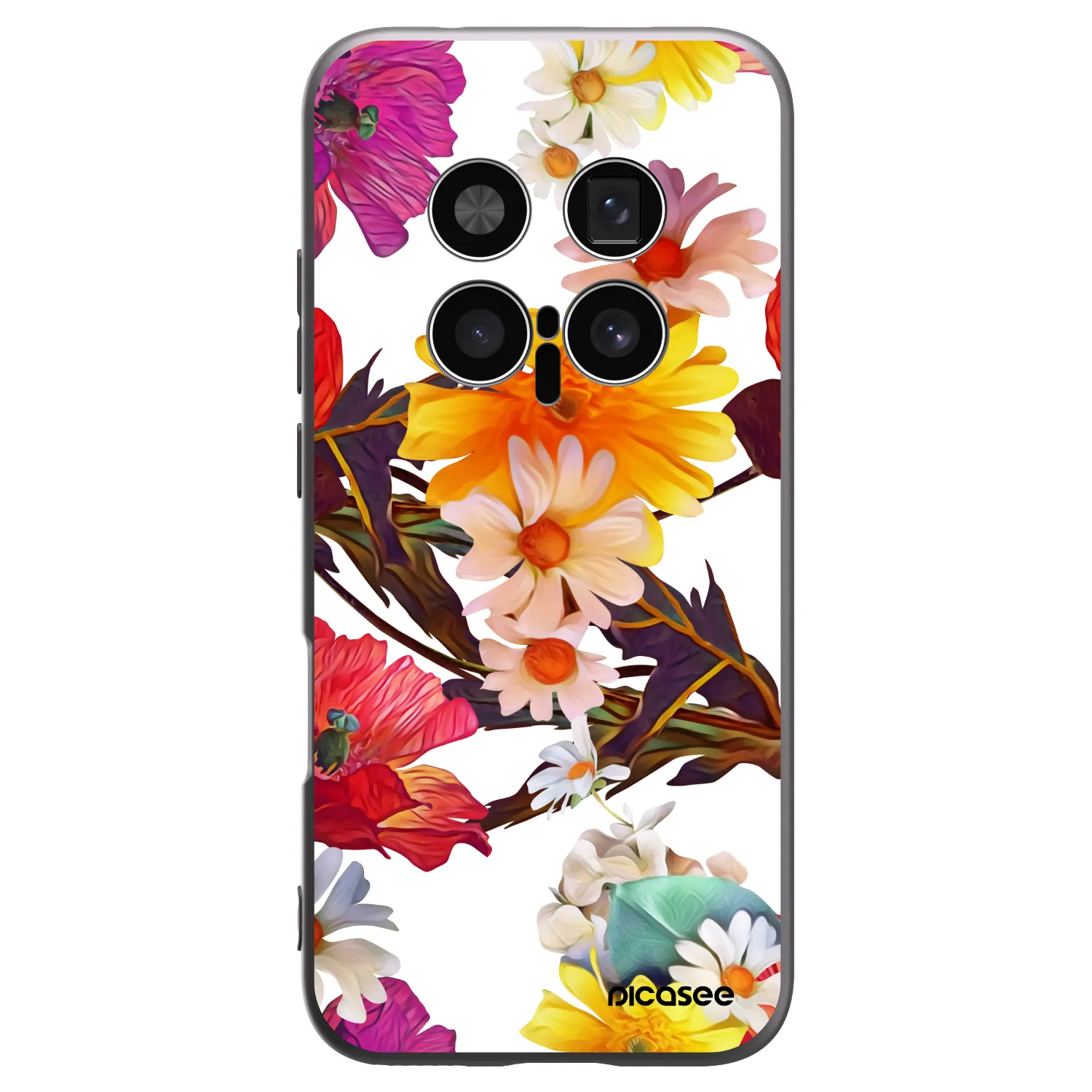 Picasee silikonowe czarne etui na Honor Magic8 Pro 5G - Meadow