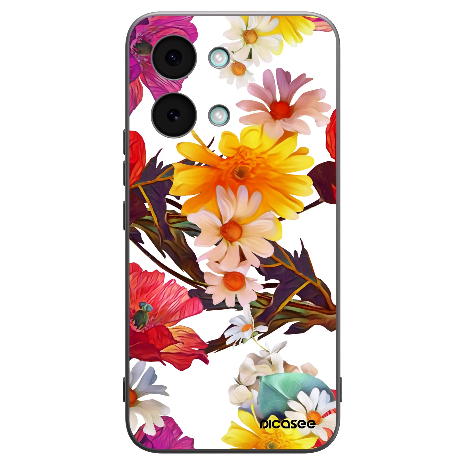 Picasee silikonowe czarne etui na Xiaomi Poco X8 Pro Max - Meadow