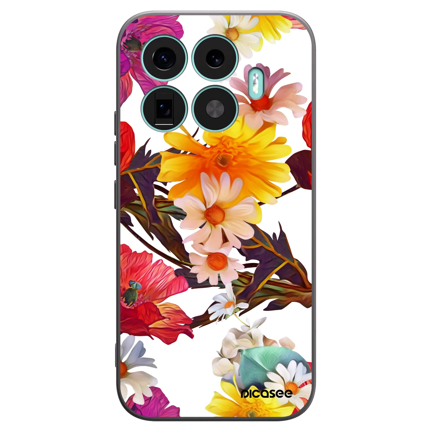 Picasee silikonowe czarne etui na Xiaomi 17T - Meadow