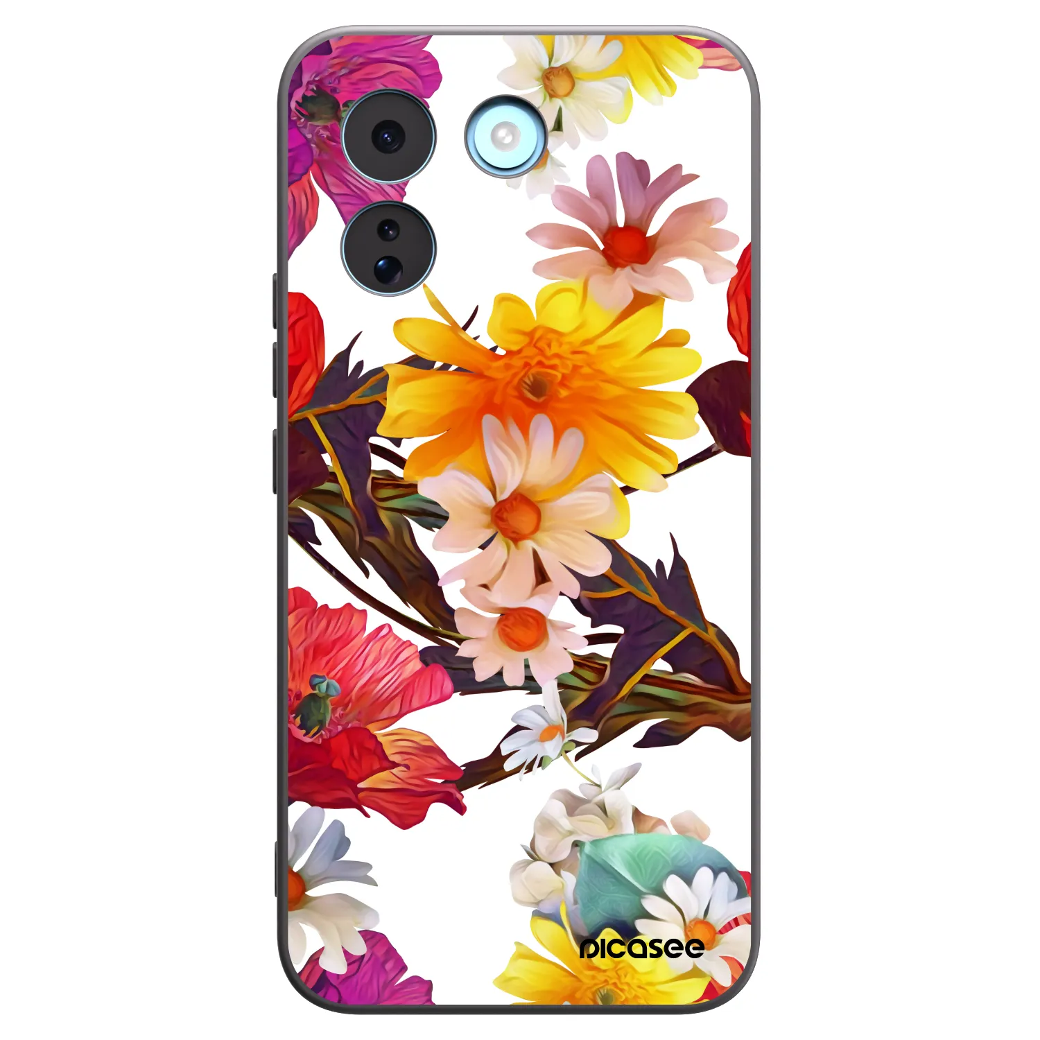 Picasee silikonowe czarne etui na Xiaomi Redmi Note 17 Pro MAX 5G - Meadow