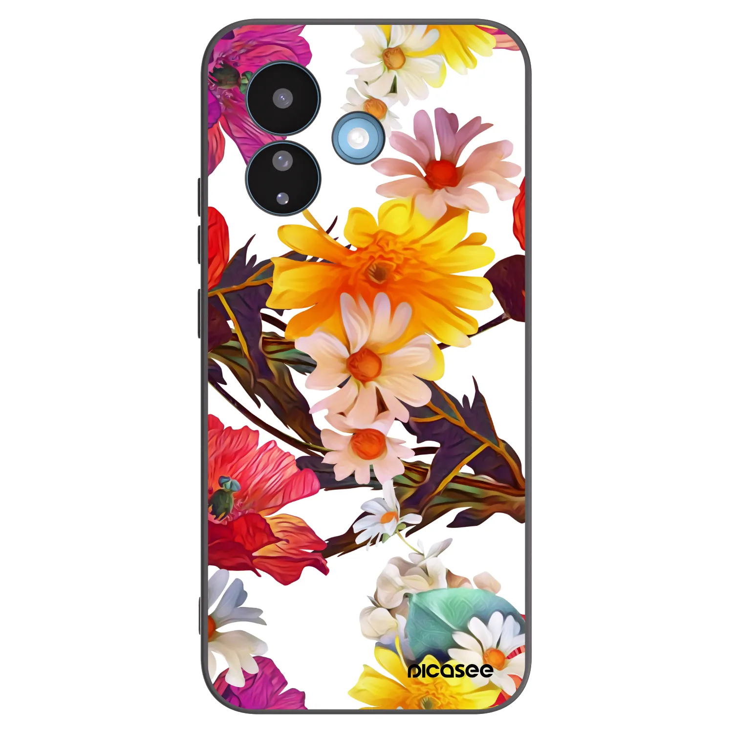 Picasee silikonowe czarne etui na Xiaomi Redmi Note 17 Pro 5G - Meadow