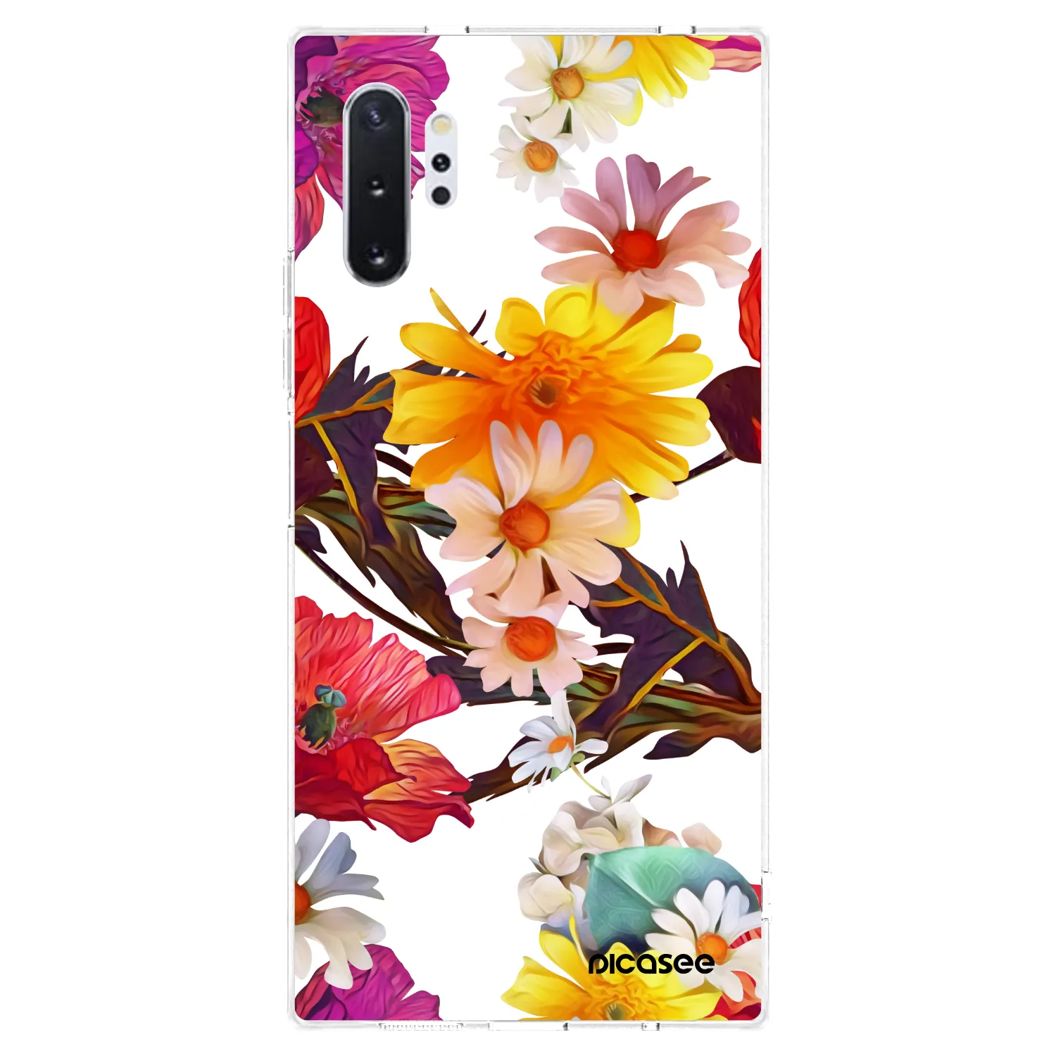 Picasee silikonowe przeźroczyste etui na Samsung Galaxy Note 10+ N975F - Meadow