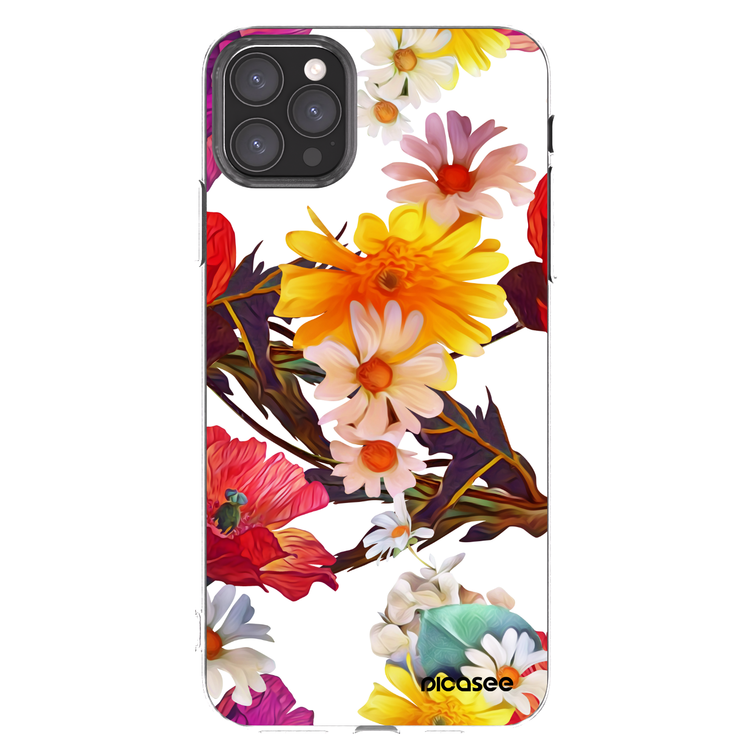 Picasee silikonowe przeźroczyste etui na Apple iPhone 11 Pro Max - Meadow