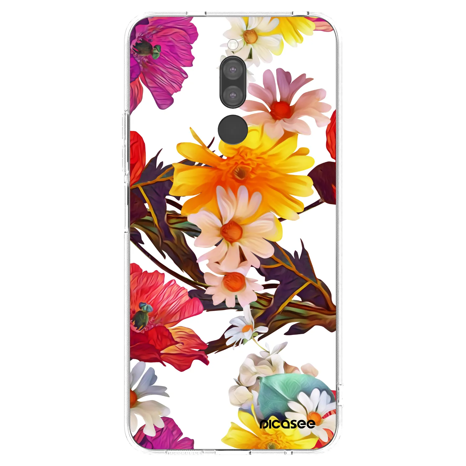Picasee silikonowe przeźroczyste etui na Xiaomi Redmi 8 - Meadow