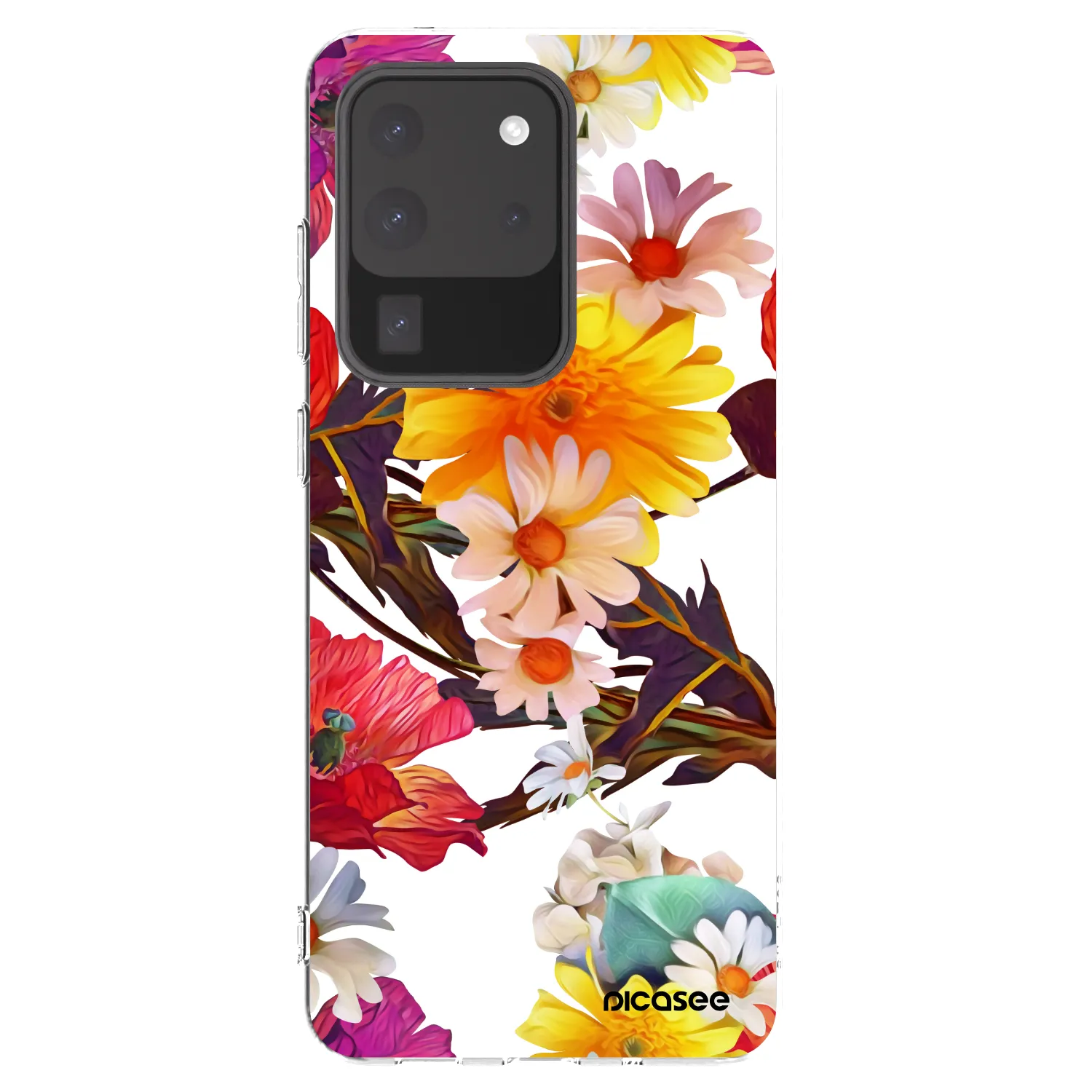 Picasee silikonowe przeźroczyste etui na Samsung Galaxy S20 Ultra 5G G988F - Meadow