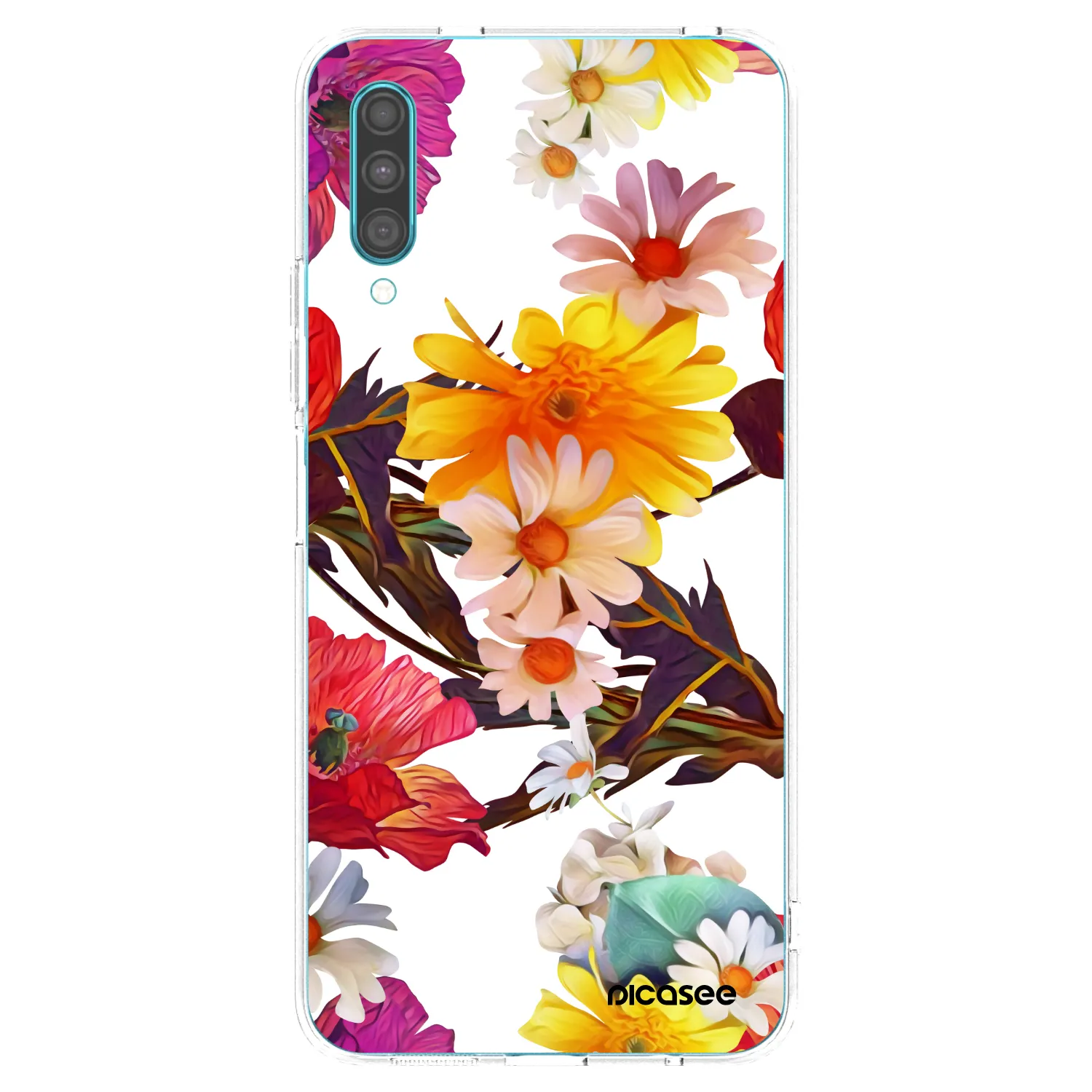 Picasee silikonowe przeźroczyste etui na Samsung Galaxy A30s A307F - Meadow