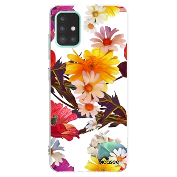 Picasee silikonowe przeźroczyste etui na Samsung Galaxy M31s - Meadow