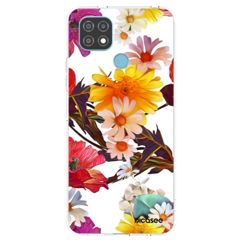 Picasee silikonowe przeźroczyste etui na Realme C21 - Meadow