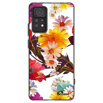 Picasee silikonowe czarne etui na Xiaomi Redmi Note 11 Pro 5G - Meadow