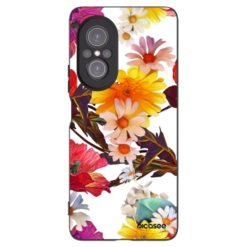 Picasee silikonowe czarne etui na Huawei Nova 9 SE - Meadow