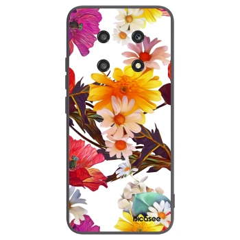 Picasee silikonowe czarne etui na Honor Magic4 Lite 5G - Meadow