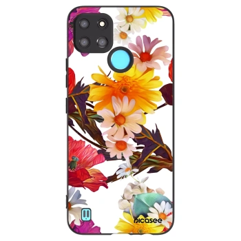 Picasee silikonowe czarne etui na Realme C21Y - Meadow