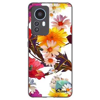 Picasee silikonowe czarne etui na Xiaomi 12T Pro - Meadow