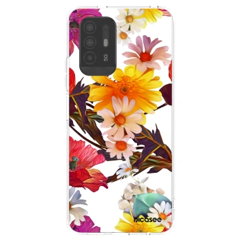 Picasee silikonowe przeźroczyste etui na OPPO A94 5G - Meadow