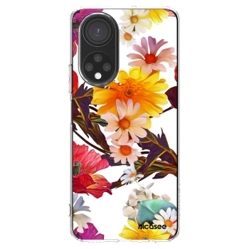 Picasee silikonowe przeźroczyste etui na Honor X7 - Meadow