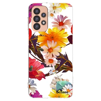 Picasee silikonowe przeźroczyste etui na Samsung Galaxy A23 A236B 5G - Meadow