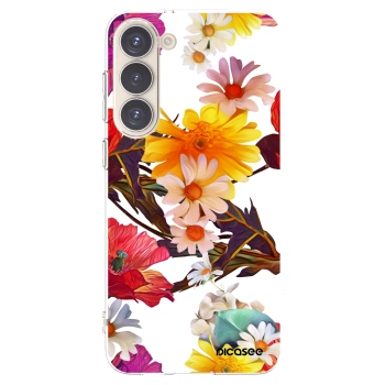 Picasee silikonowe przeźroczyste etui na Samsung Galaxy S23+ 5G - Meadow