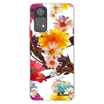 Picasee silikonowe przeźroczyste etui na Xiaomi Redmi Note 11S 5G - Meadow